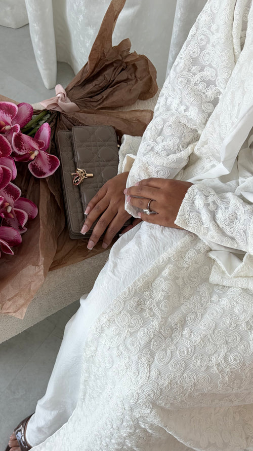 Layan Abaya | Off White