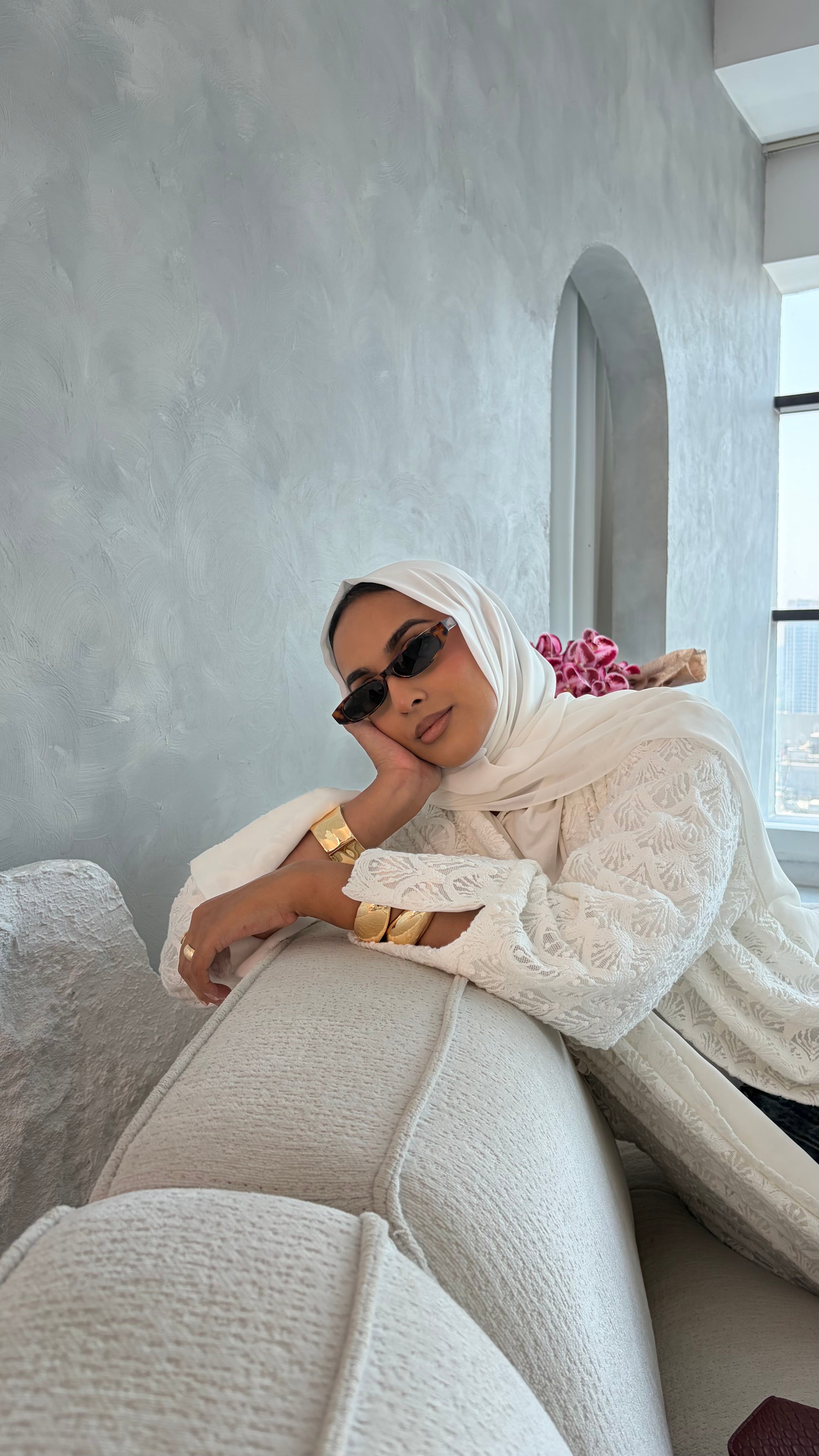 Maha Abaya | Off White