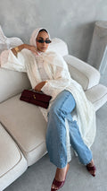 Maha Abaya | Off White